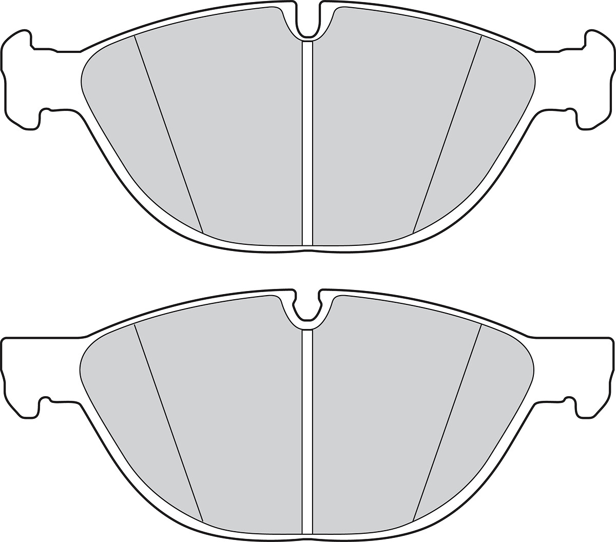 Jeu de 4 plaquettes de frein VALEO ref. 302809